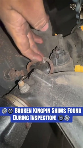 ⚙️🛞 Broken Kingpin Shims Found During Inspection! 🛞⚙️