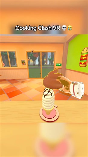 Poop Ice Cream in Cooking Clash VR