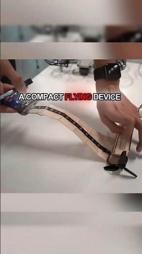 The Future of Flight… Inspired by a Leaf! 🍃🚁 #shorts