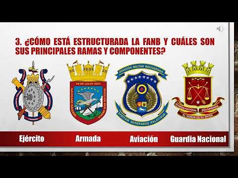Fuerza Armada Nacional Bolivariana | Historia, Componentes, Importancia | FANB