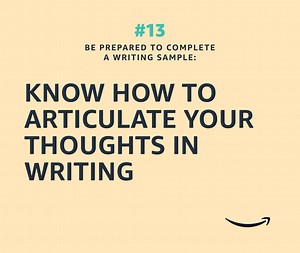 We may ask you to complete a writing assignment.  At Amazon, we don’t use slide-oriented presentations. Instead, we write memos articulating the project goal(s), strategic approach, outcomes, and next steps. #InterviewTips #HereYouCanGoAnywhere https://amzn.to/3qJV0QH | Inside Amazon | Facebook