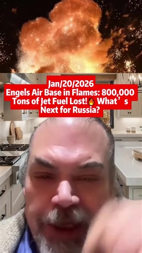 Engels Air Base Fire: 800,000 Tons of Jet Fuel Burned
