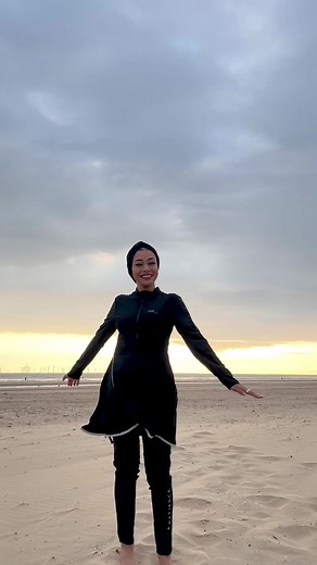 Stylish Burkini for Comfortable Beach Activities