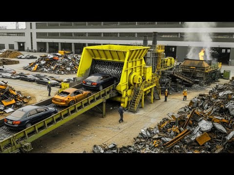 How Millions of Old Cars Are Turned Into Railway Tracks (INSANE PROCESS!)