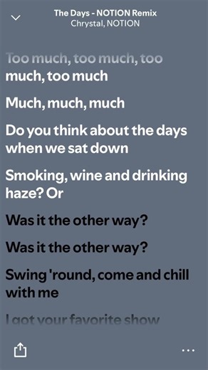 The Days (NOTION Remix) - Chrystal, NOTION #music #lyrics #spotify #hype #shorts #viral