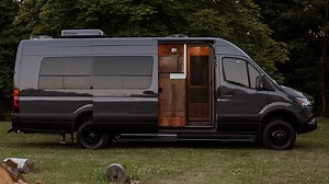 ARV Unveils Sprinter Camper With Wood Interior Made Entirely Of Cedar