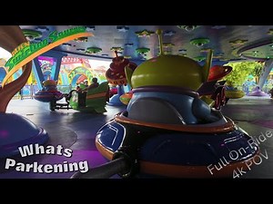 Alien Swirling Saucers Full On Ride 4k POV