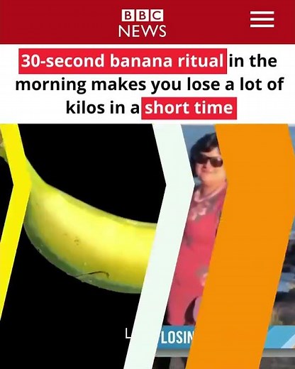 Banana Trick for Weight Loss: Tips to Shed Pounds