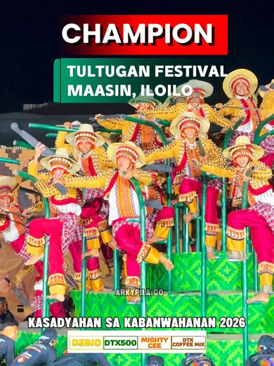 Congratulations 👏🎉 Tultugan Festival of Maasin, Iloilo Champion in Kasadyahan sa Kabanwahanan Dinagyang Festival 2026 Iloilo City | AʀᴋʏPɪʟᴀ GO