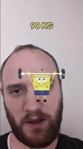 SpongeBob Weight Lifting
