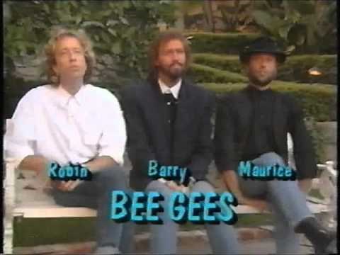Bee Gees interview (1989) from Americas Top 10