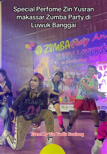 Zumba Party with Zin Yusran in Luwuk Banggai