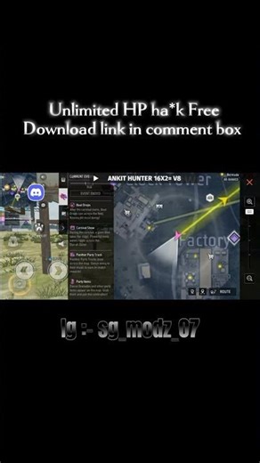 Unlimited HP mod menu panel free | #voice #ff