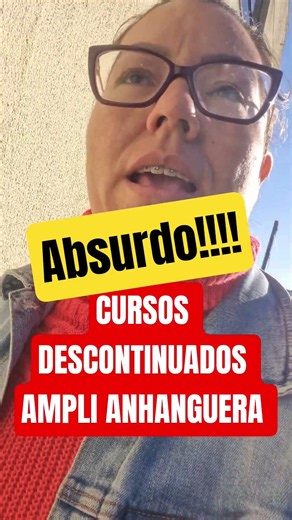 Anhanguera Ampli descontinuado cursos