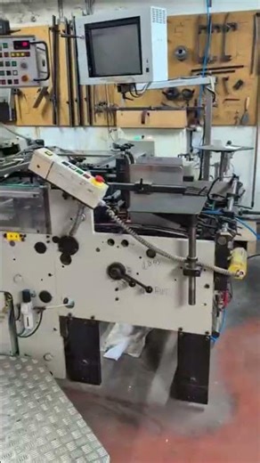 Heiber Schroder windows patching machine WD110 year 1997