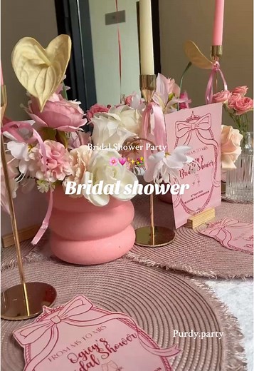 Bridal Shower Party Decor Ideas for Your Special Day