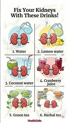 Top 6 Drinks for Kidney Health You Must Try 💧🔥