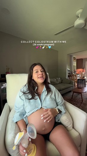 Collecting Colostrum During Pregnancy Journey