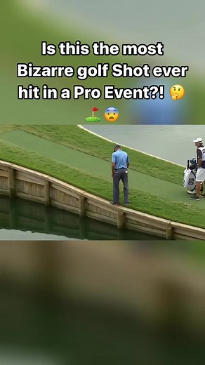 The Most Bizarre & Crazy Golf Shot! Did Matt Kuchar Practice?