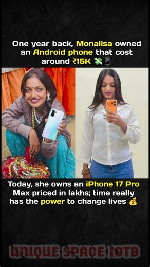 "Just a year ago, Monalisa had a simple ₹15,000 Android phone"