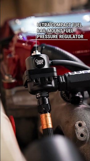 The Chase Bays Ultra Compact Fuel Rail Mount Fuel Pressure Regulator