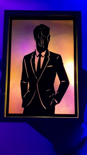 Trust The Process: Glowing Art #homedecor #diy #craft