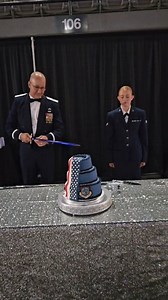 POV: Rolling up to the Air Force Ball! ✨🪩 Our Airmen celebrated a night of tradition, pride, and camaraderie. From the presentation of the colors to the ceremonial cake cutting, POW/MIA table, speeches, and dancing, we celebrated heritage and the Airmen who carry it forward. 🇺🇸 | 139th Airlift Wing
