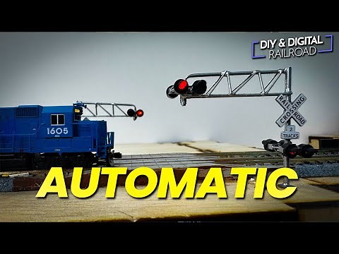 YOU CAN DO THIS! Build and code your own Automatic Model Railroad Crossing