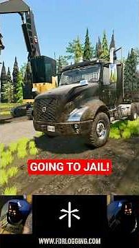 Overloaded! Don't Tell The Cops! | Log Loading
