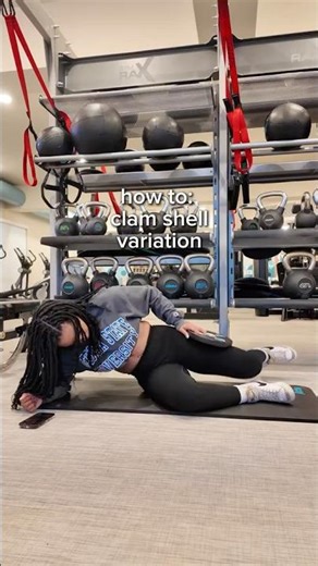 How to do clam shells #fitness #glutes #workout #glutesworkout