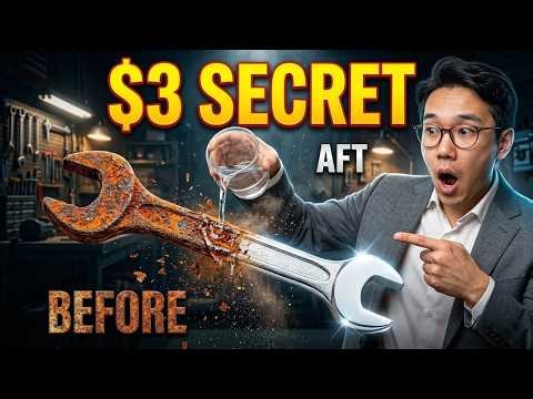 They Hid This $3 Rust Killer for 80 Years… One Drop Removes Rust Instantly