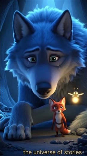 Rumi fox and the lost forest light #shortvideo #story #animation