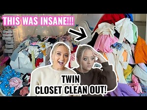 EXTREME CLOSET CLEAN OUT!!!