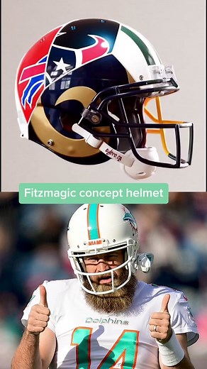 Unique NFL Helmet Designs Inspired by Ryan Fitzpatrick | Football Gear