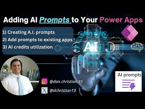 Adding AI Prompts to Your Power Apps