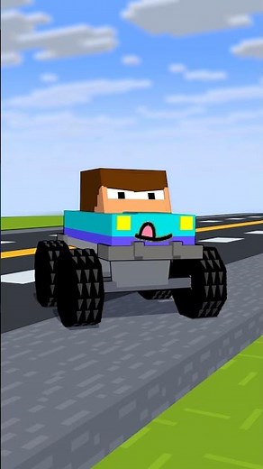 Super Hero Steve Pushes Alex Off the Cliff | Minecraft Animation #shorts