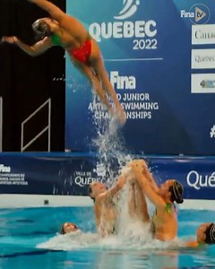 138K views · 5.7K reactions | The FINA World Junior Artistic Swimming Championships 2022 kicked off with some amazing performance  Team Spain  took home silver 賂 with some amazing precision bested only by team Japan  #artisticswimming #FINA | World Aquatics | Facebook