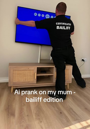 Bailiff Prank on My Mum: Hilarious AI Edition