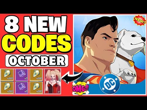 ❄️October Codes❄️DC Dark Legion Gift Codes 2025 | DC Dark Legion Codes - How to Redeem Code