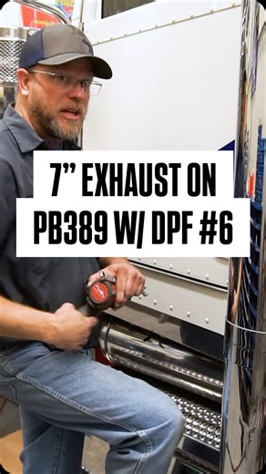 4 State Trucks | This is Video 6 where we tighten up clamps, trim the battery box, and start hooking the y/curved/flex pipe for a 2018-2024 #peterbilt389... | Instagram