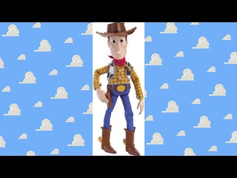 Toy Story UK/Australian Exclusive Mattel Talking Woody Doll Toy Story 3 version 2 demo