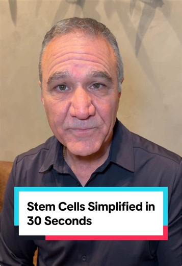 Stem cells sound complex. They’re really just your body’s repair system. #healthtok #longevity #biohacking #cellularhealth