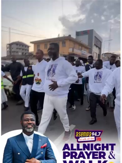 Join the Asempa FM All-Night and Prayer Walk now! #AsempaFM #IAmThatIAm