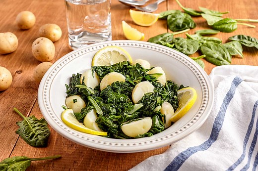 Horta: Mediterranean Greens with Potatoes Recipe