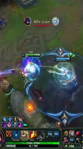 Ez Double Kill With Gnar!😎#gnar #leagueoflegends #gnarclips #shorts