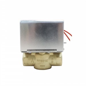 [Hot Item] 2 Port 3 Port Motorized Zone Valve 5 Wire Brass Gate Water Valve for HVAC System