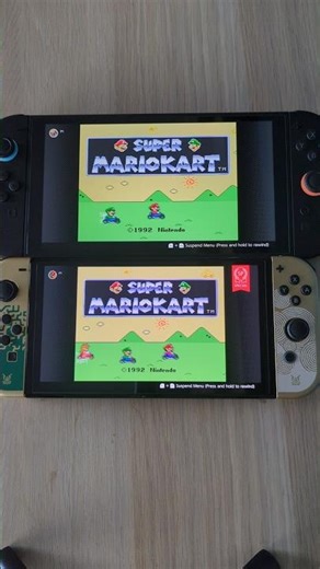 Super Mariokart- Nintendo Switch 2 vs Switch OLED Speed Comparison