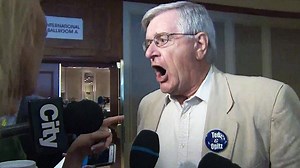 Things got heated at a Conservative rally Tuesday after Stephen Harper’s supporters heckled the media over questions about the Duffy trial. WARNING: GRAPHIC LANGUAGE #cdnpoli #elxn42 | CTV News
