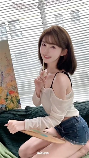 小畫家～ #白桃 抖音号：pang001130