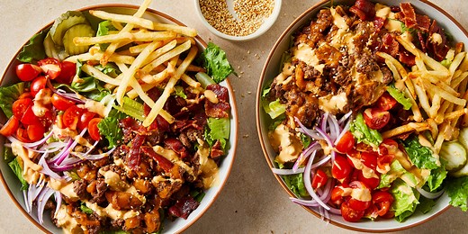 These Satisfying Burger Bowls Are The Easiest 30-Minute Meal